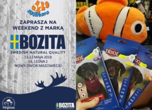 EVENT z firmą Bozita w Nowym Dworze Mazowieckim. Bamdamki dla psów odstraszające owady !