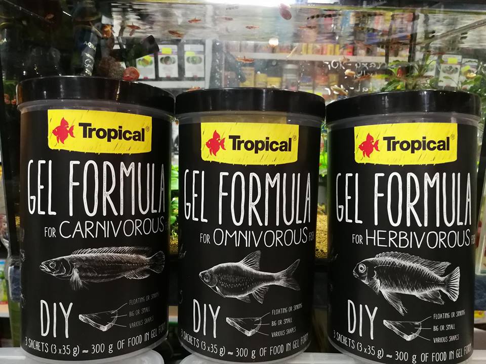 Nowa karma firmy Tropical w żelu w sklepach ZooNemo