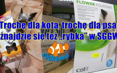 Trochę dla kota, trochę dla psa i znajdzie się też „rybka” w SGGW