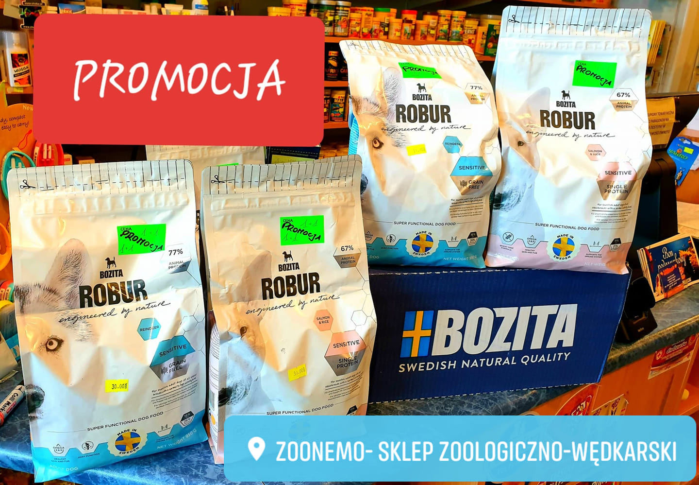 karma dla psa Bozita Nowy Dwór Mazowiecki ZooNemo