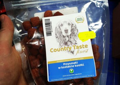Country Taste przysmaki dla psów Legionowo Nowy Dwór Mazowiecki ZooNemo 8