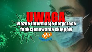 UWAGA! Ważne informacje dotyczące funkcjonowania sklepów ZooNemo