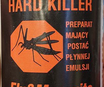 HARD KILLER Fly Mosquito SKUTECZNY I WYDAJNY OPRYSK NA KOMARY MUCHY KARALUCHY MRÓWKI I PLUSKWY Legionowo Nowy Dwór Mazowiecki ZooNemo