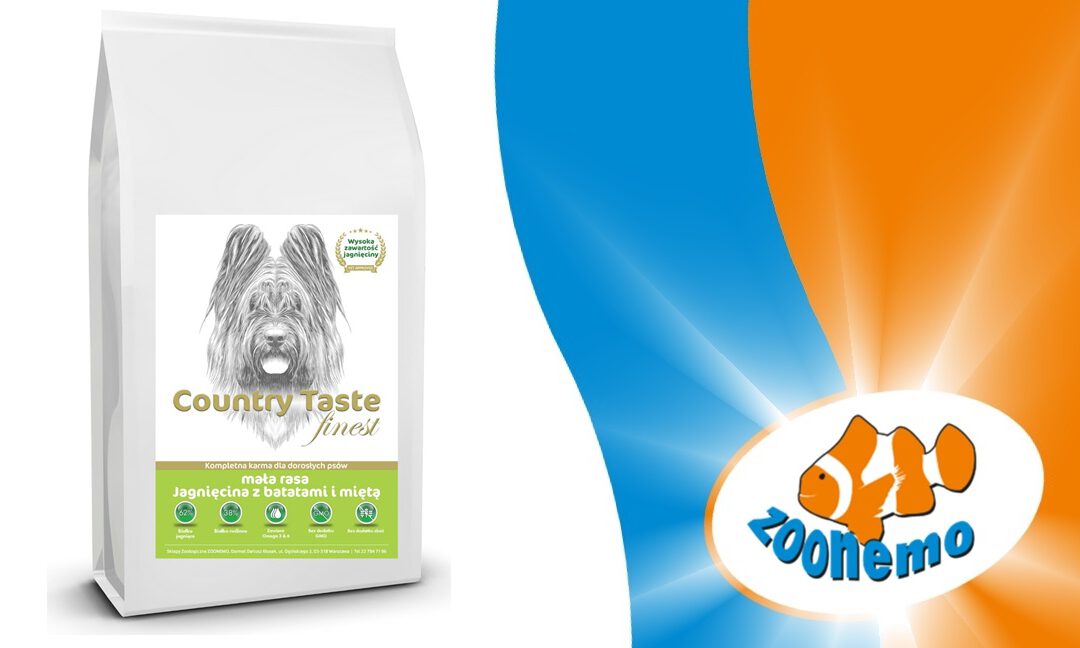 Country Taste Finest – Bezzbożowa Karma z Jagnięciną (50%) z Bezpłatnym Dowozem w Legionowie i Nowym Dworze Mazowieckim