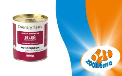 Country Taste Mokra Karma dla Psa z Jeleniem – Sklep ZooNemo Legionowo, Nowy Dwór Mazowiecki | Dostawa Gratis!