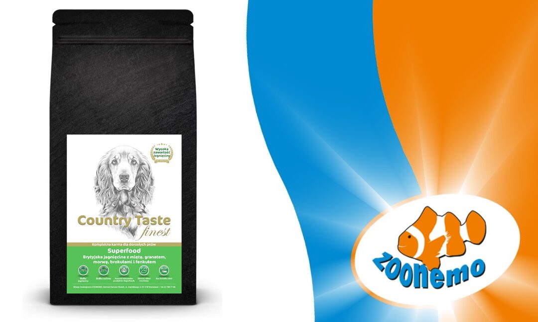 Country Taste Superfood Jagnięcina – Idealna Karma Hipoalergiczna z Bezpłatnym Dowozem