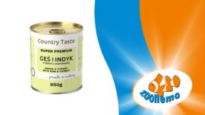 Country Taste z Gęsią: Odkryj Bezzbożową Mokrą Karmę Premium, którą Pokochają Nawet Wybredne Psy!