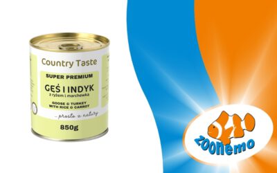 Country Taste z Gęsią: Odkryj Bezzbożową Mokrą Karmę Premium, którą Pokochają Nawet Wybredne Psy!