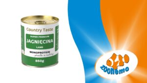 Jagnięcina, którą pokocha Twój pies! Mokra karma Country Taste w ZooNemo Legionowo i Nowy Dwór Mazowiecki z dowozem 🚚