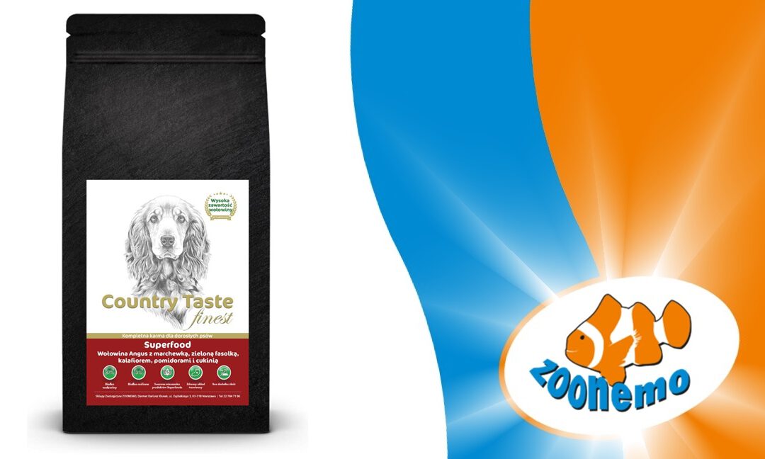 Najlepsza Karma dla Psa Superfood z Wołowiną Angus – Bestseller ZooNemo w Legionowie