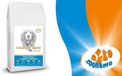 Odkryj Country Taste Wieprzowina z Batatami i Jabłkiem! Zdrowa Karma Bezzbożowa dla Psa z Dostawą od ZooNemo