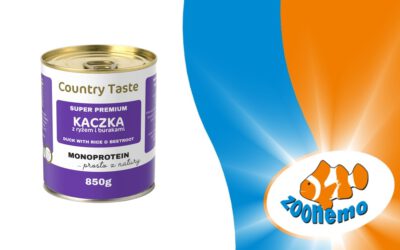 Country Taste Mokra Karma dla Psa z Kaczką | ZooNemo Legionowo i NDM – Darmowy Dowóz!