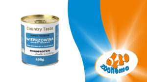 Country Taste Wieprzowina – Monobiałkowa uczta dla Twojego psa w ZooNemo!
