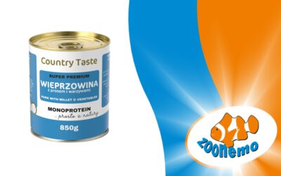 Country Taste Wieprzowina – Monobiałkowa uczta dla Twojego psa w ZooNemo!
