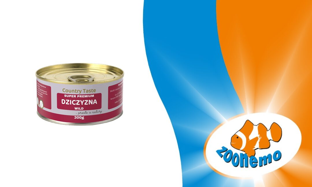 Dlaczego dziczyzna to idealny wybór dla Twojego kota Recenzja karmy Country Taste dostępnej w ZooNemo