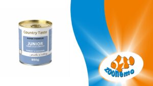 Odkryj Country Taste: Najlepsza Mokra Karma Bezzbożowa dla Szczeniąt – Dostępna w ZooNemo