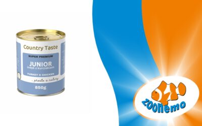 Odkryj Country Taste: Najlepsza Mokra Karma Bezzbożowa dla Szczeniąt – Dostępna w ZooNemo