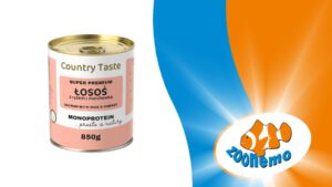 Odkryj Country Taste z Łososiem: Zdrowa Mokra Karma dla Psa w ZooNemo Legionowo i Nowy Dwór Mazowiecki | Darmowa Dostawa!