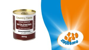 Prawdziwa uczta z natury! Country Taste Wołowina dla Twojego psa w ZooNemo – z darmową dostawą do domu!