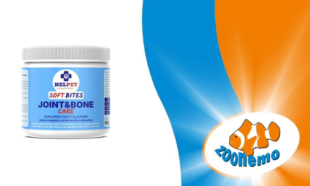 Helpet Joint&Bone Care – kompleksowe wsparcie stawów Twojego psa w ZooNemo
