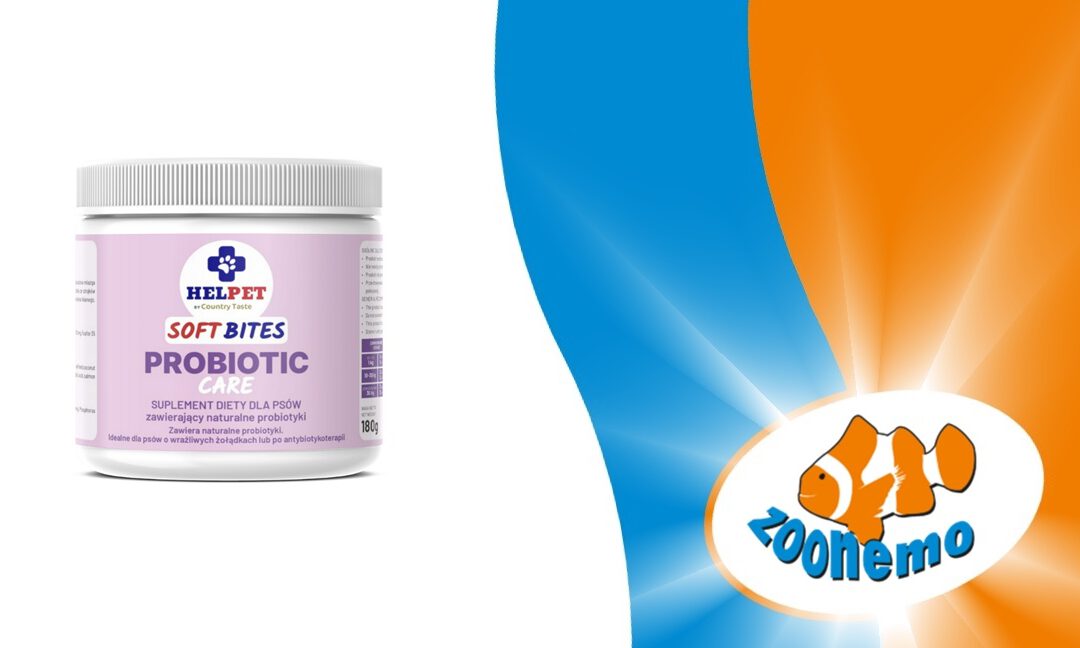 Twój pies ma rewolucje żołądkowe Odkryj moc Helpet Probiotic Care w ZooNemo