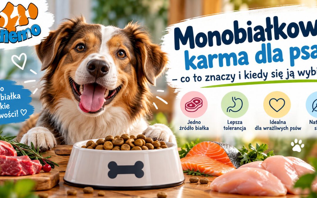 Monobiałkowa karma dla psa – co to znaczy i kiedy się ją wybiera?