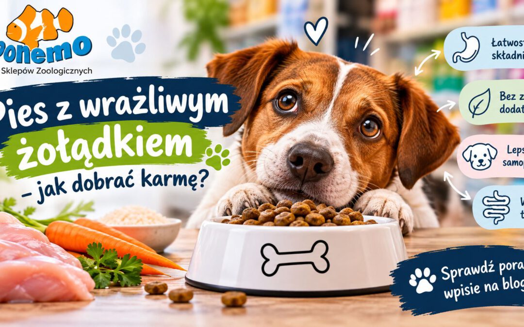 Pies z wrażliwym żołądkiem – jak dobrać karmę Poradnik dla opiekuna