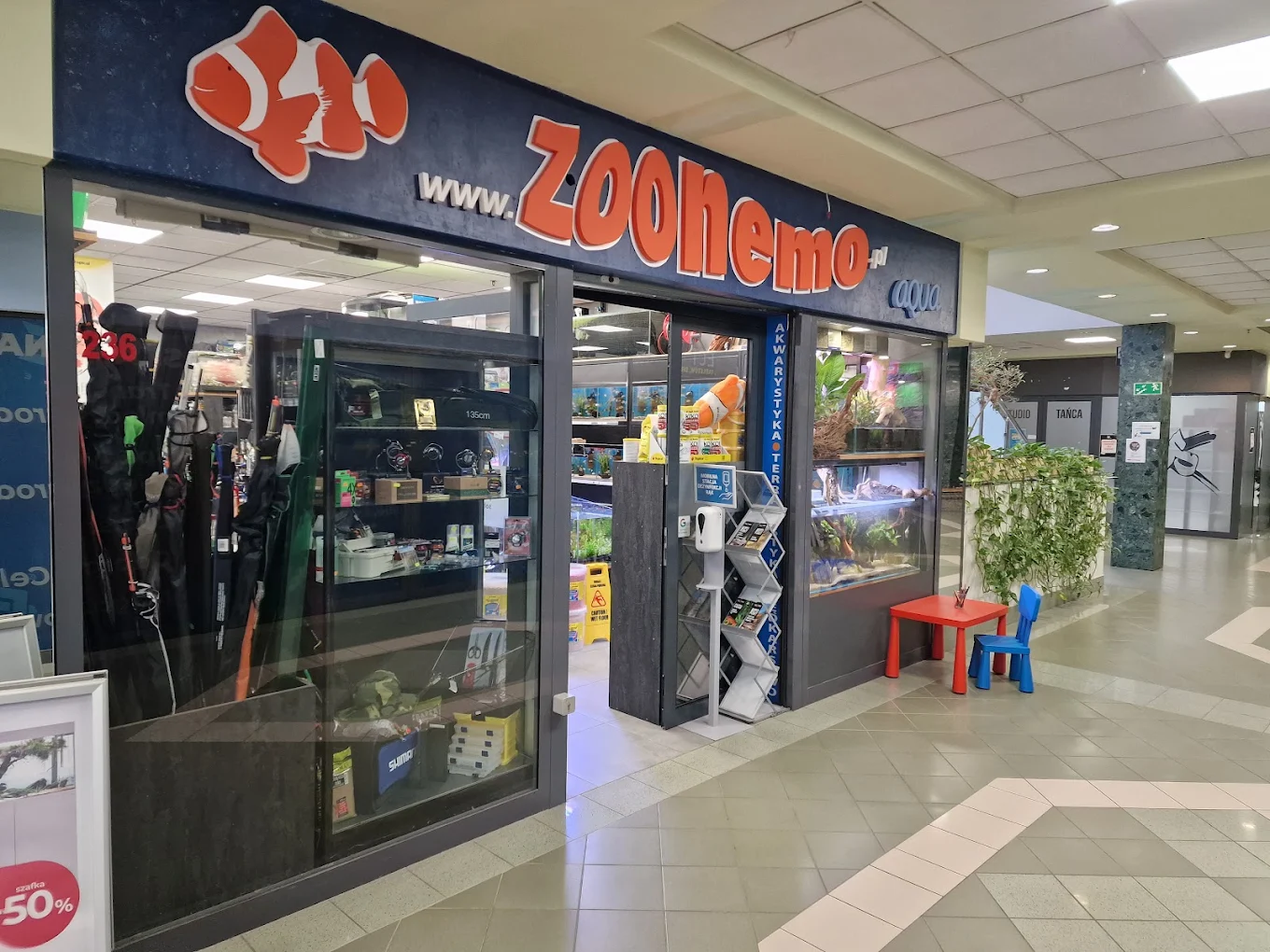 ZooNemo AQUA, sklep akwarystyczny w Legionowie
