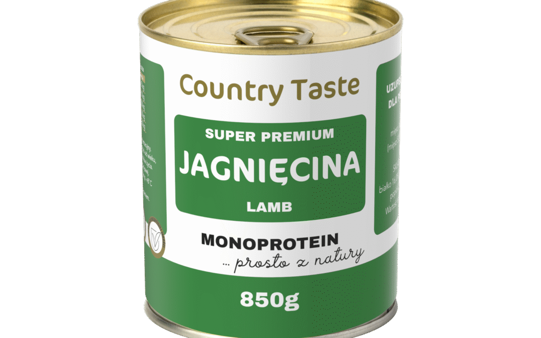 COUNTRY TASTE – mokra karma dla psa z jagnięciną