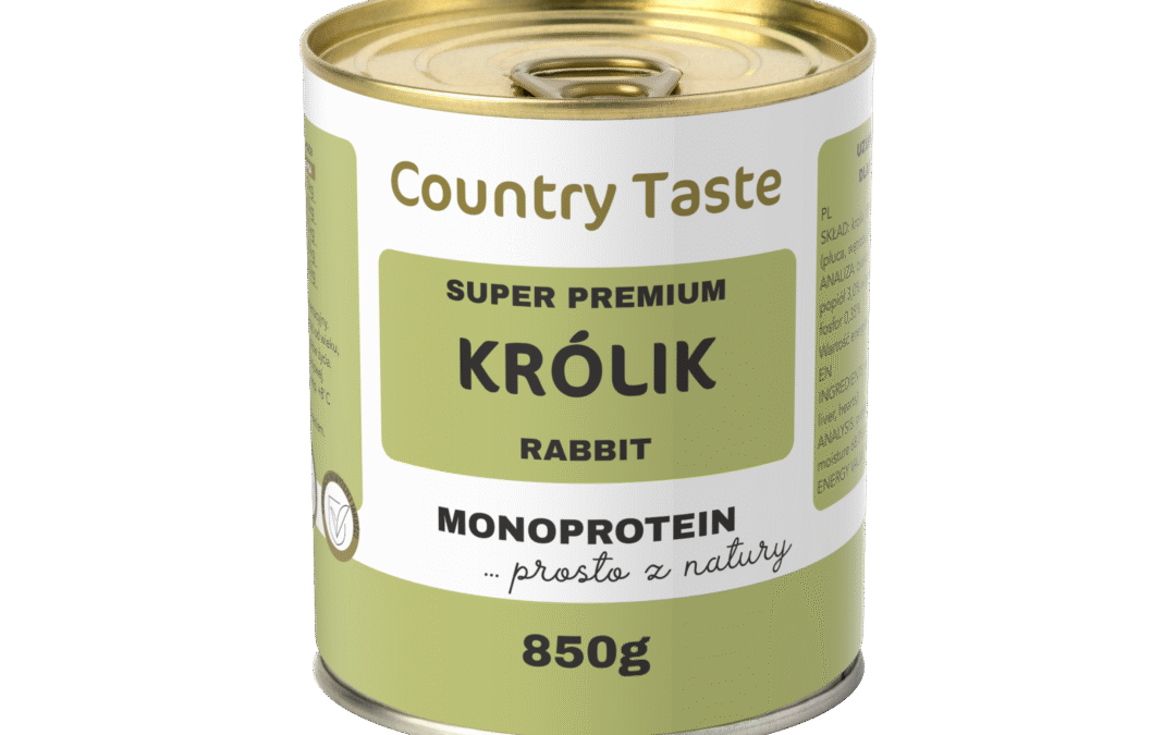 COUNTRY TASTE – mokra karma dla psa z królikiem