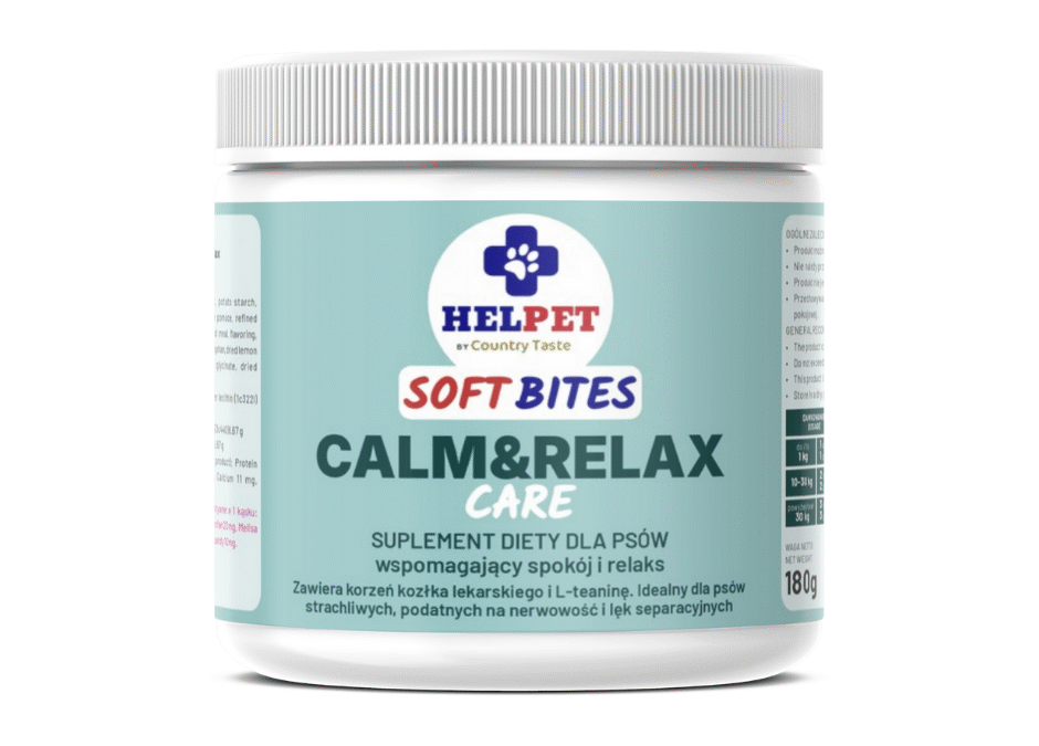 HELPET CALM&RELAX CARE – Naturalne wsparcie spokoju i równowagi