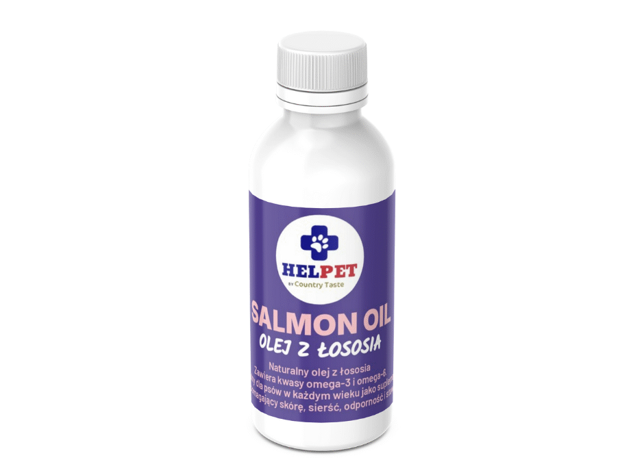 HELPET SALMON OIL – 100% naturalny olej z łososia